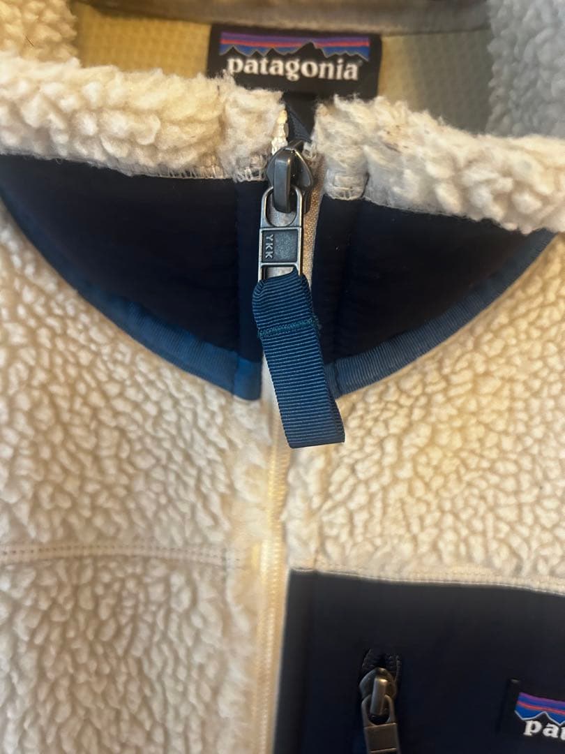 patagonia レトロX フリースベスト Lサイズ ベージュ/ナチュラル