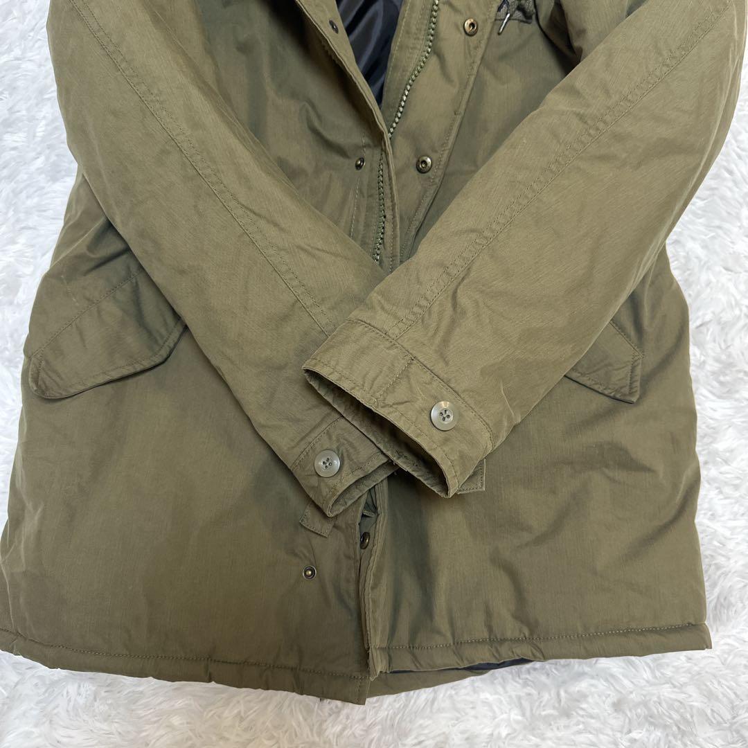 AVIREX アヴィレックス ファー付き モッズコート 中綿 オリーブ カーキ