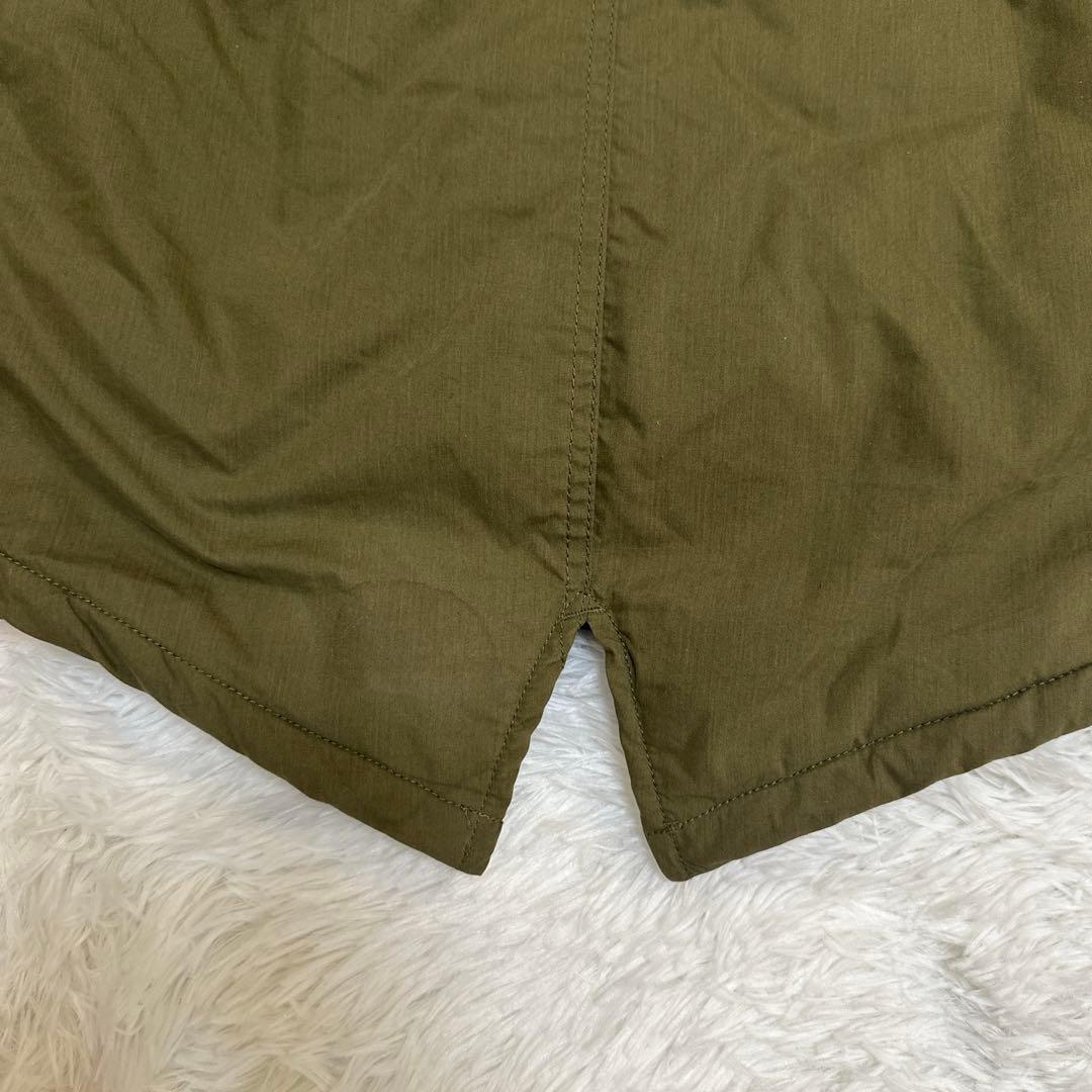 AVIREX アヴィレックス ファー付き モッズコート 中綿 オリーブ カーキ