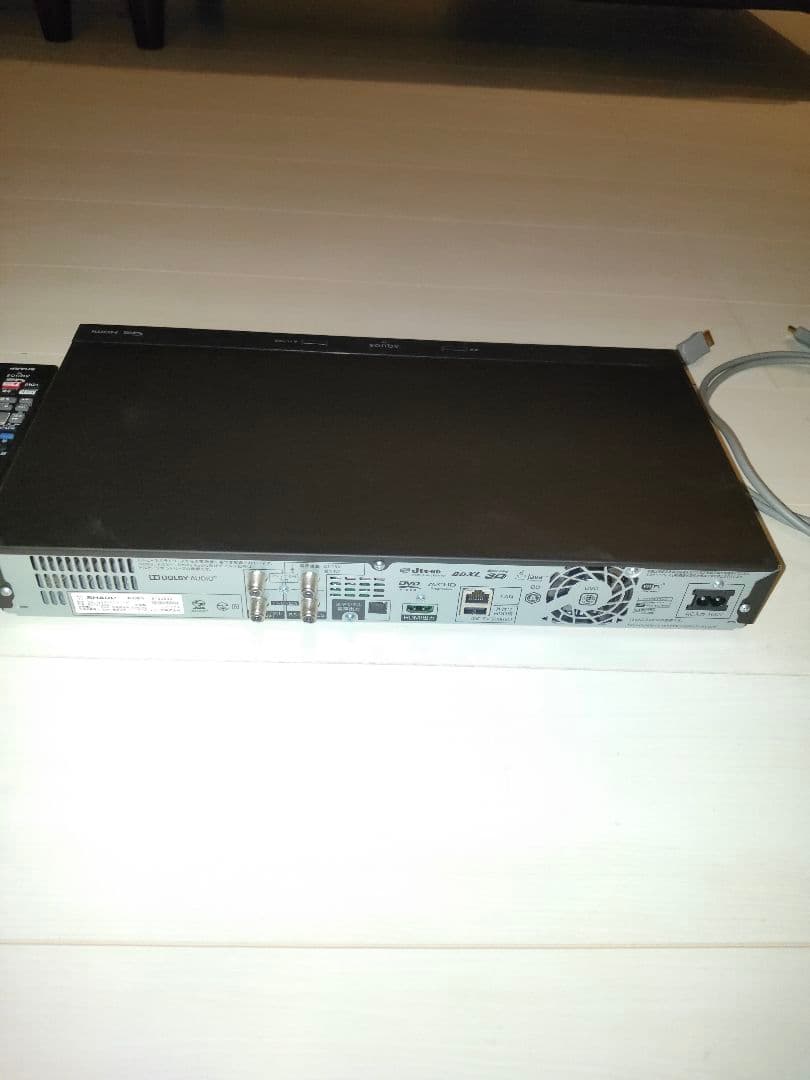SHARP BD-UT2200 ブルーレイレコーダー2TB