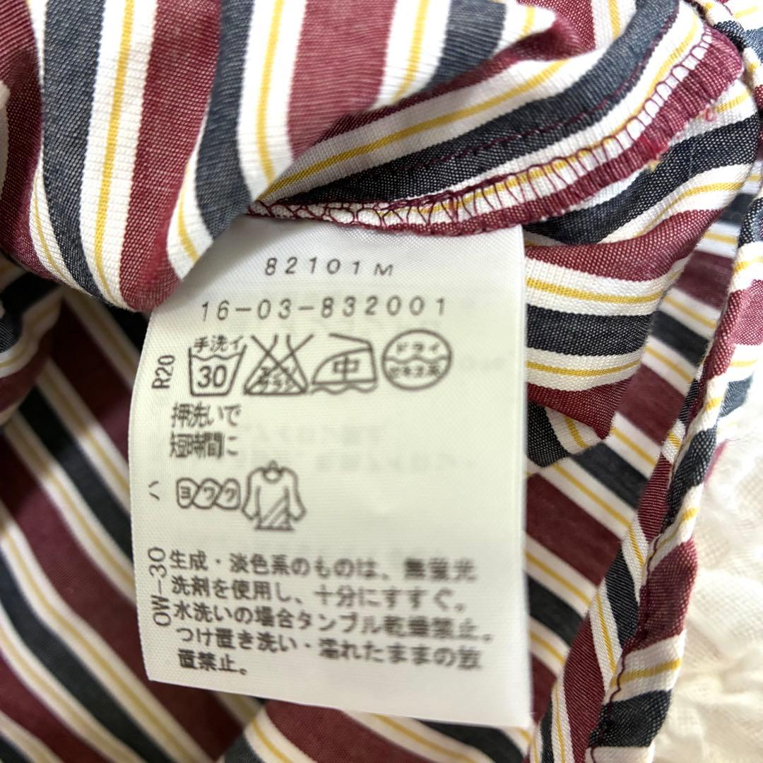 ヴィヴィアンウエストウッド ストライプ オーブ ビッグリボン リボンタイ シャツ