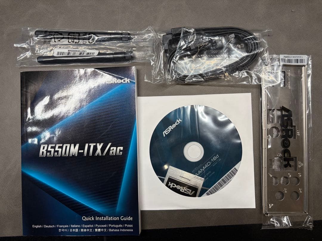 【値下げ】B550M-ITX/ac