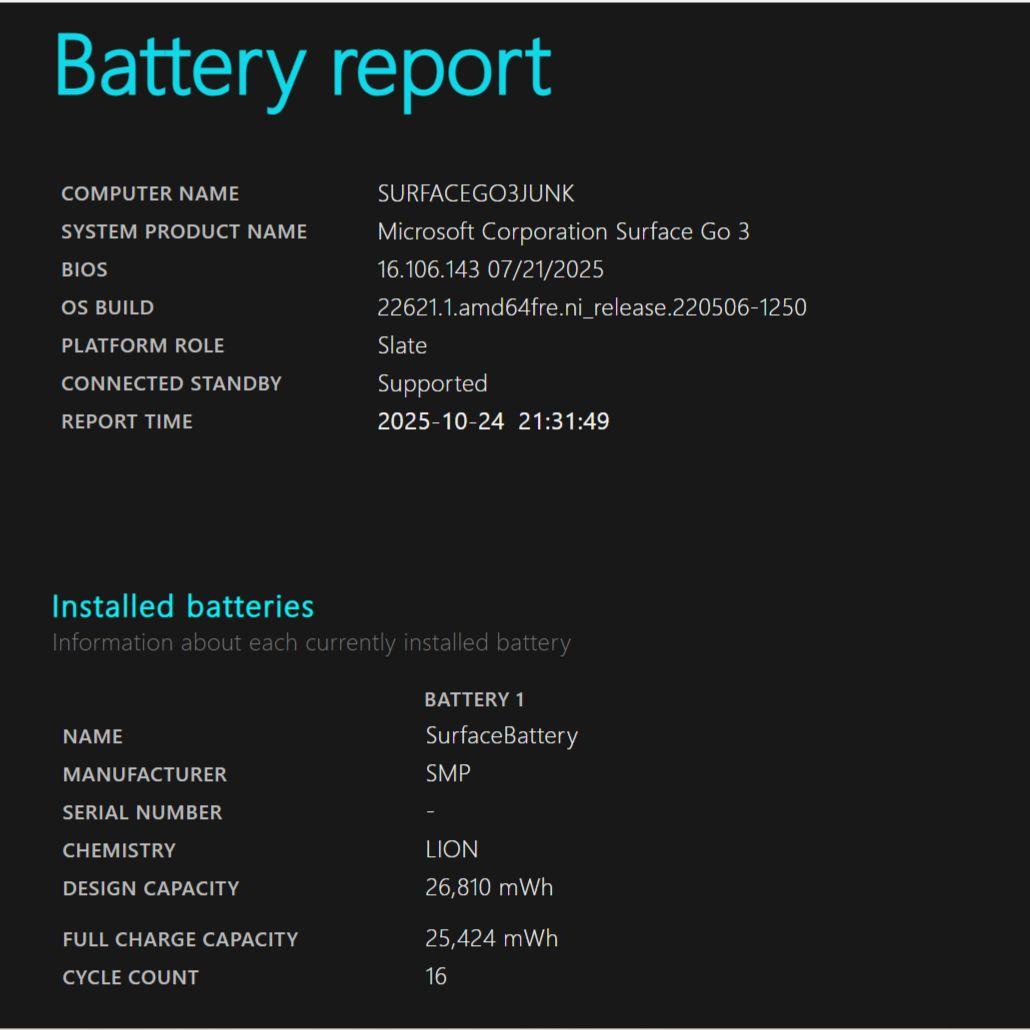 Microsoft マイクロソフト Surface Go 3 4GB 64GB