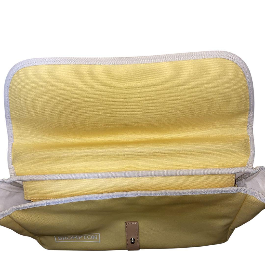 【良品】BROMPTON ブロンプトン フロントバッグ イエロー 自転車用バッグ