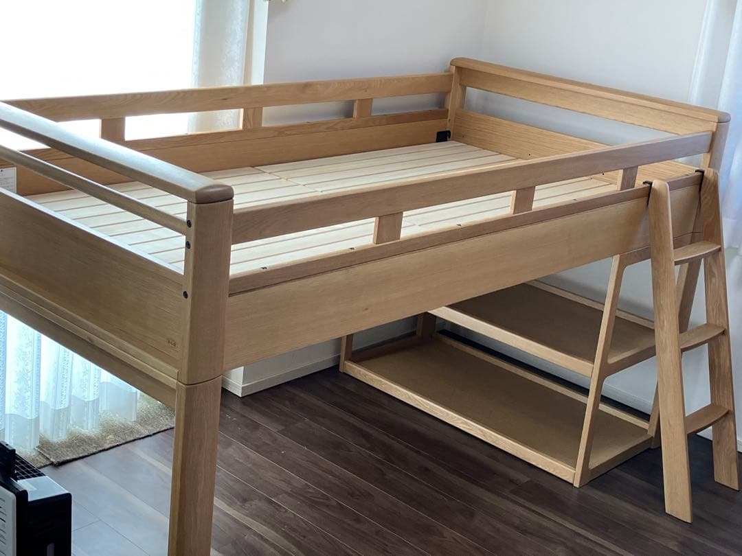 浜本工芸　ミドルベッド　ナチュラルオーク　NO.5000