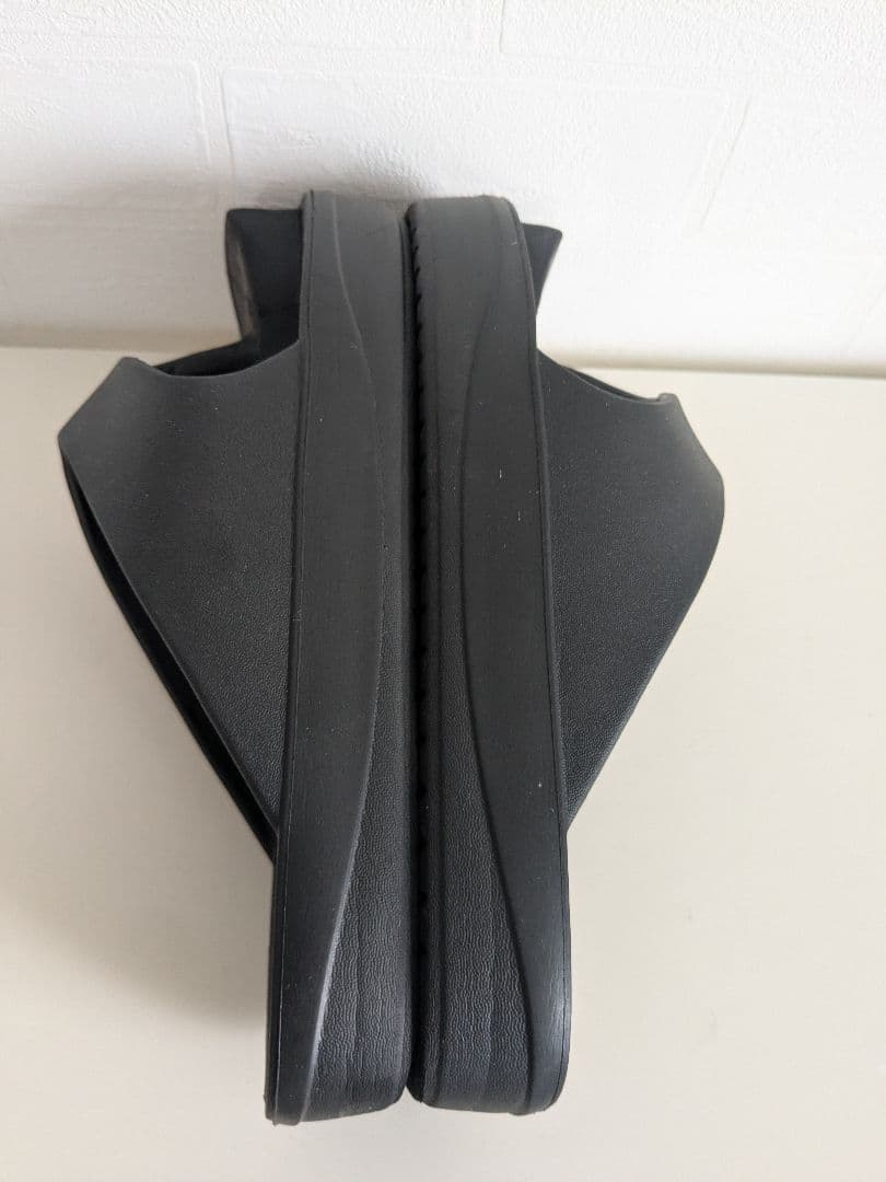 美品　ラクバキ　racbaki イージーサンダル　ブラック