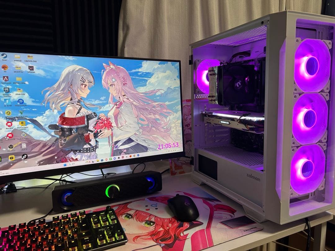 高性能 ゲーミングPC i7 7700 GTX1070ti