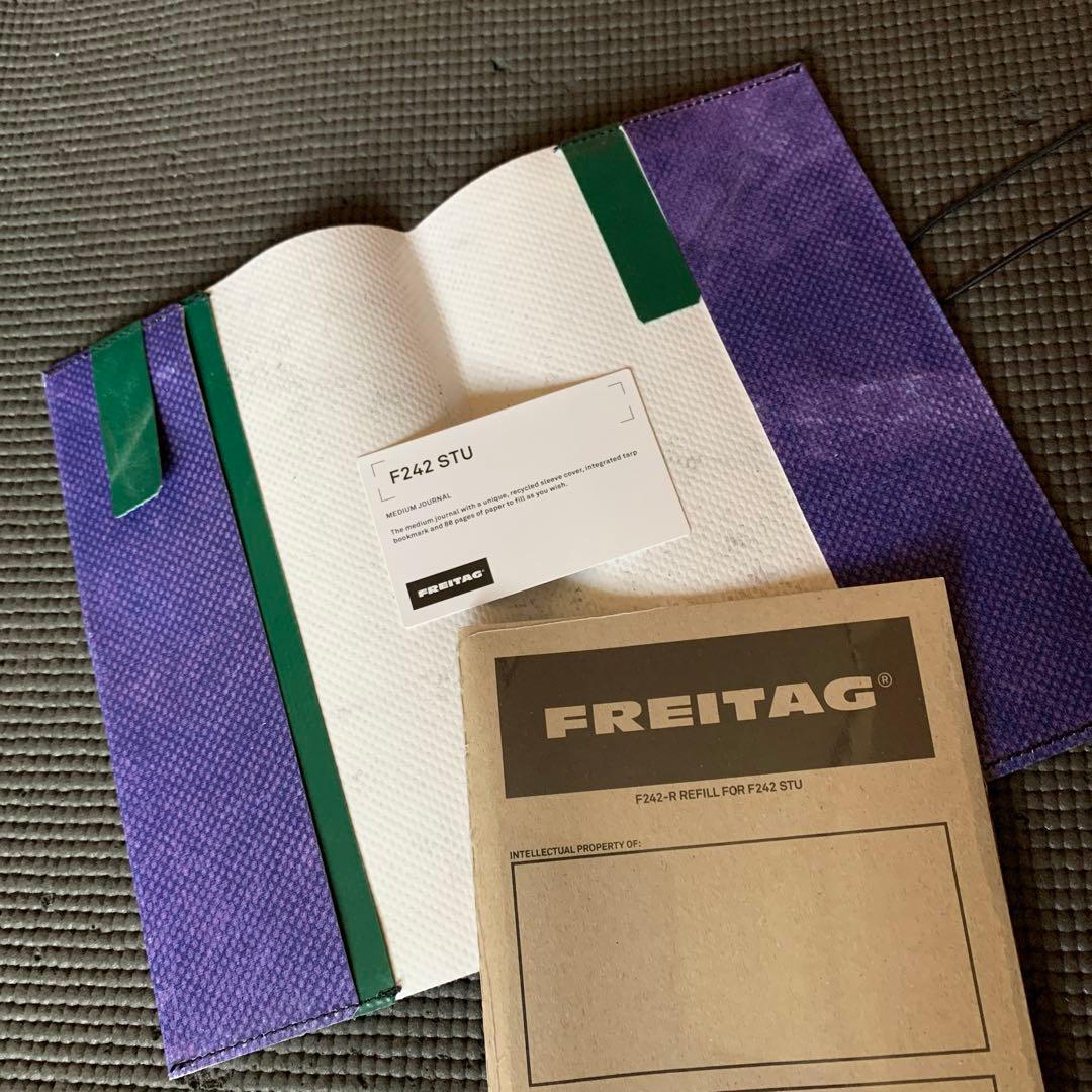 フライターグ　F242STU パープル系転写