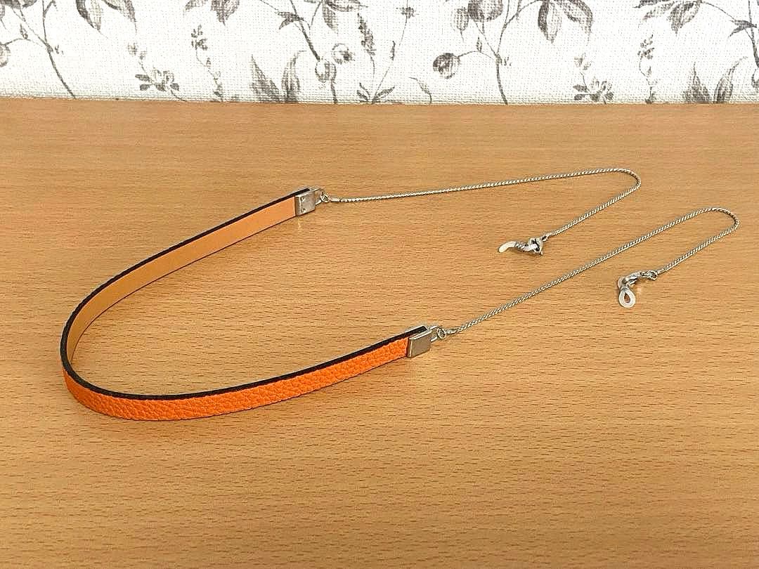 新品未使用 MBハイエンド シュランケン カーフレザー マスク&グラスコード