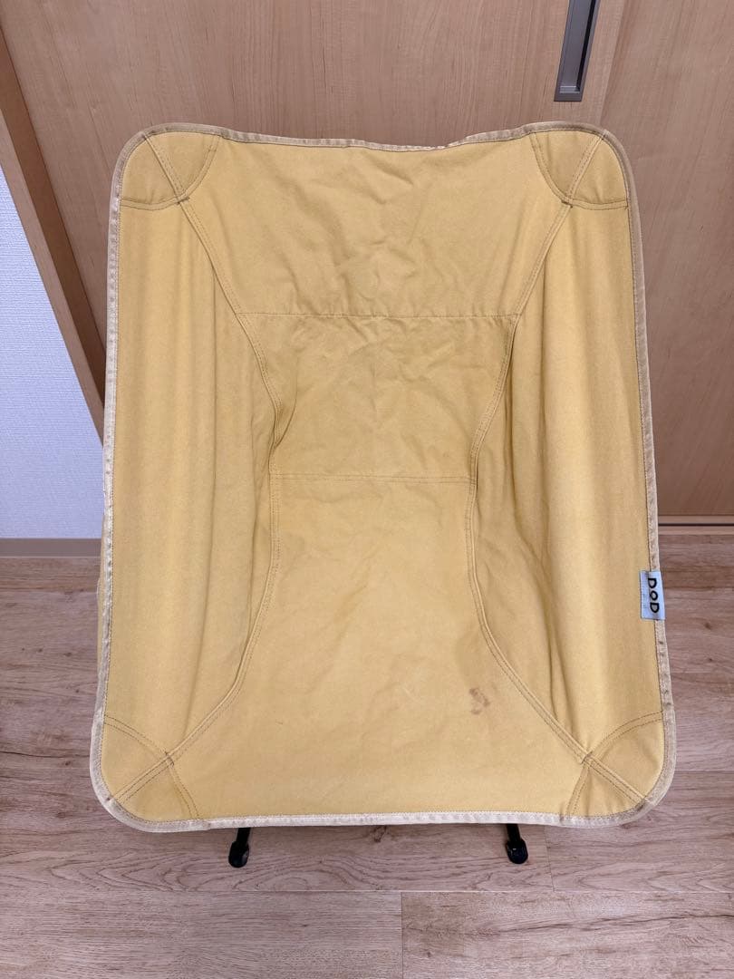 DOD ベージュ 折りたたみアウトドアチェア　2個