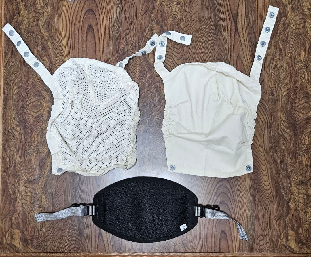 ★美品★ ミキハウス×ポグネー ベビーキャリア インサート付き！