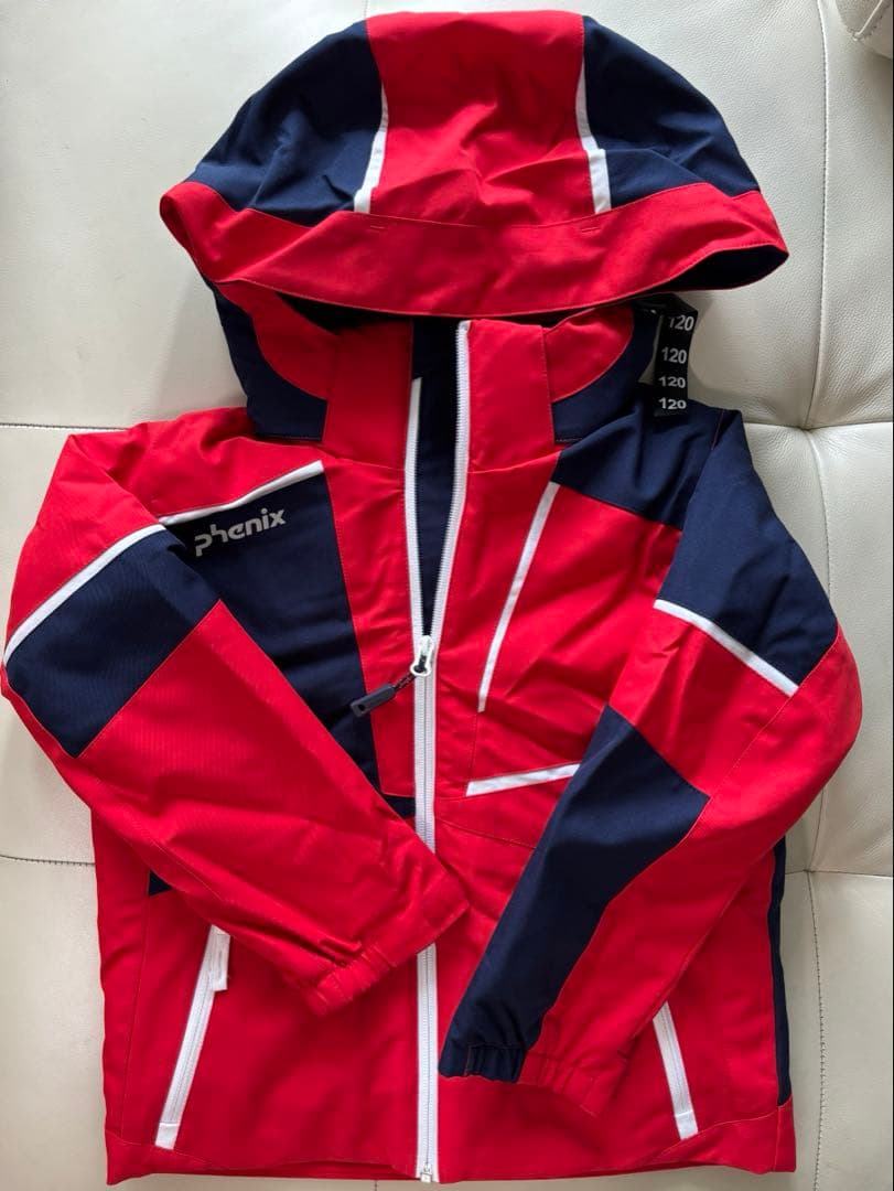 【美品】 Phenix フェニックス スキーウェアセット 120 サイズ調整可