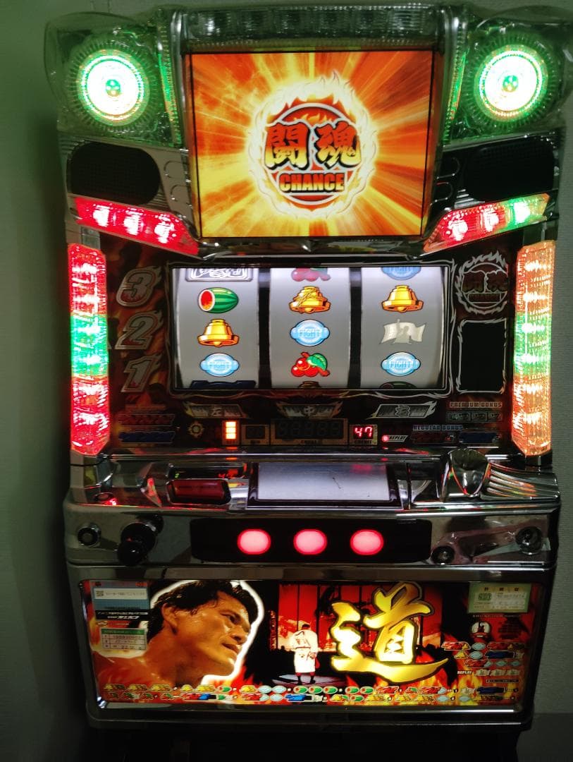 アントニオ猪木が元気にするパチスロ機　パチスロ　実機