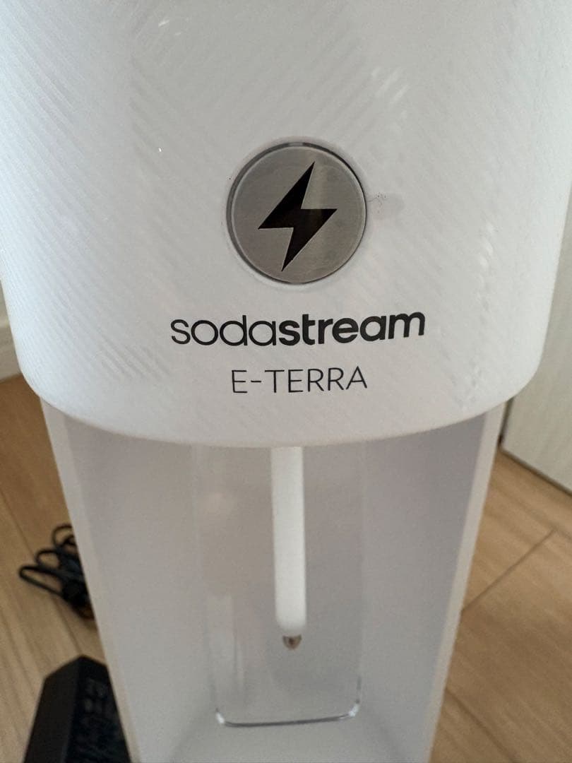 sodastream ソーダストリーム E-TERRA 未使用ガスシリンダー付き