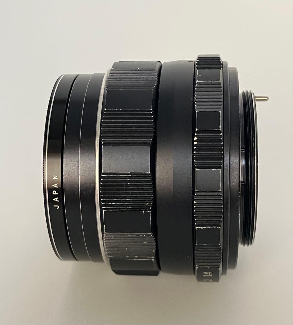 前期型8枚玉Supertakumar50mmf1.4ペンタックスSP本体完動品