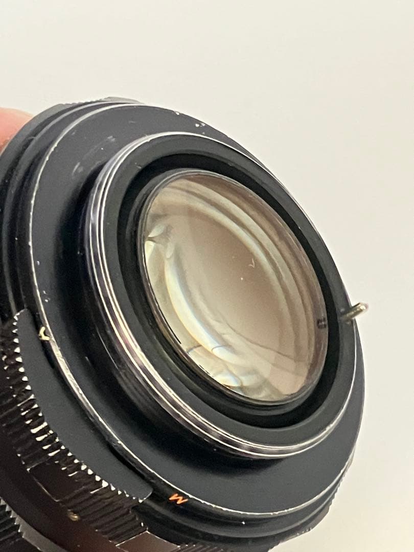 前期型8枚玉Supertakumar50mmf1.4ペンタックスSP本体完動品