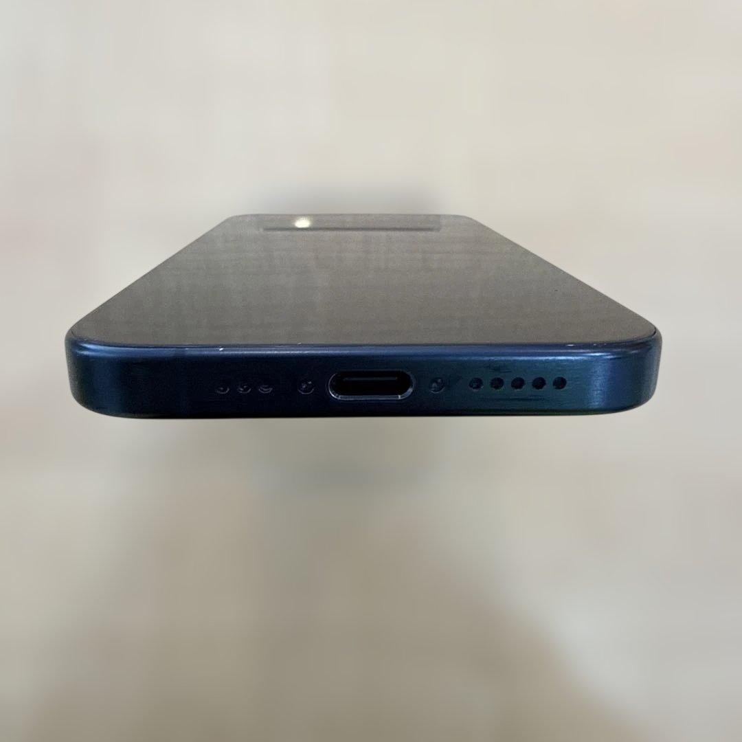 【美品】iPhone 15 Pro 256GB ブルーチタニウム SIMフリー