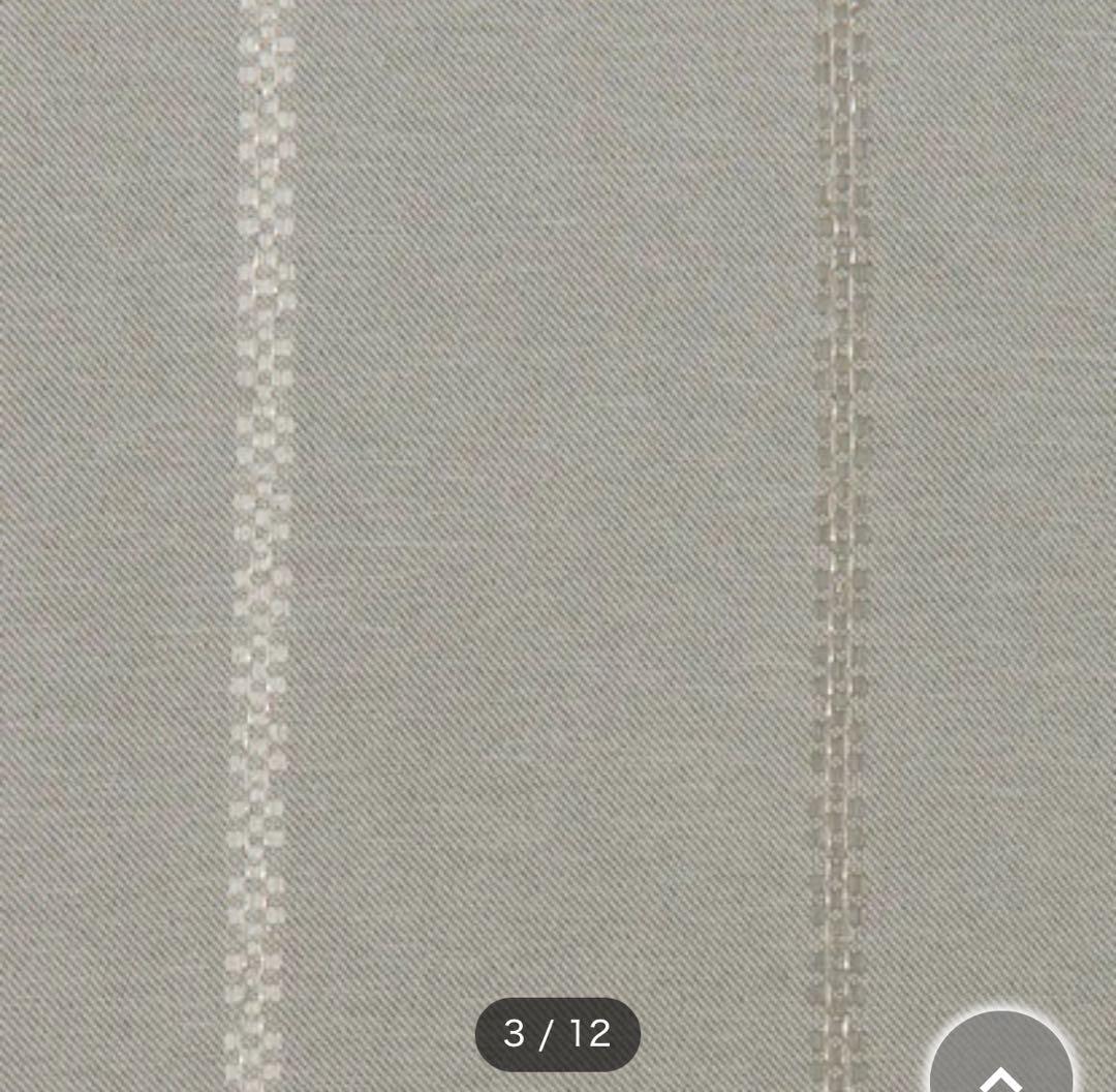 ニトリ　遮光カーテン2窓　スロウ　ライトグレー4枚 バラ売り5000円