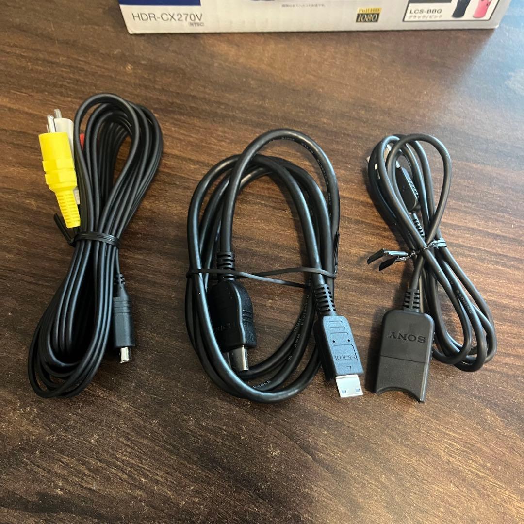 SONY HDビデオカメラ Handycam HDR-CX270V(T)