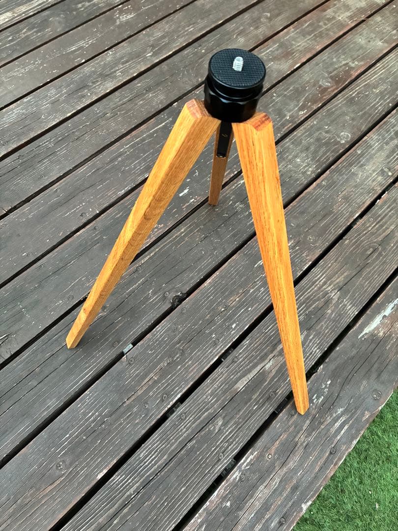 木製三脚オーク材（サイドテーブル用）