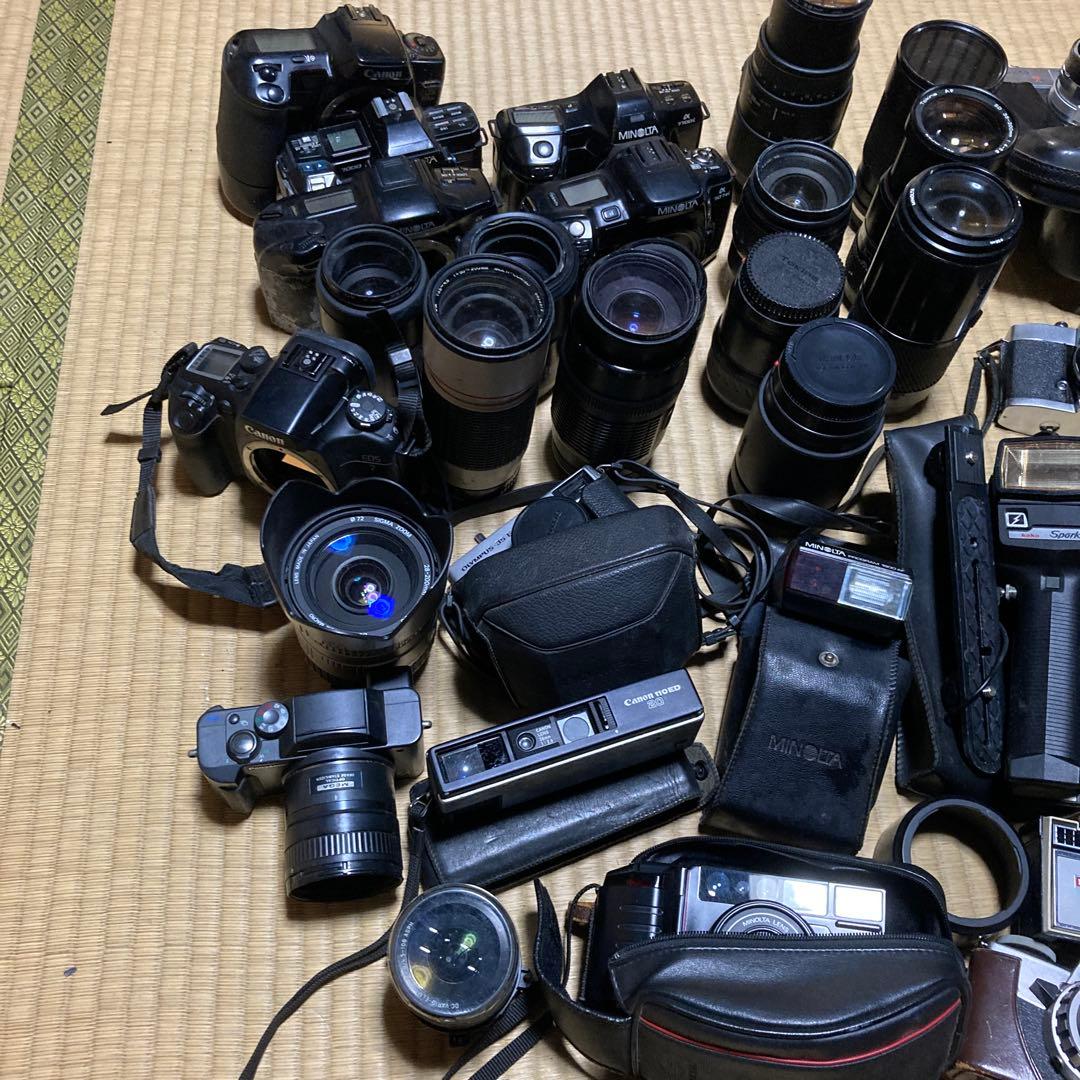 値下げ　フィルムカメラやレンズ　まとめ売り