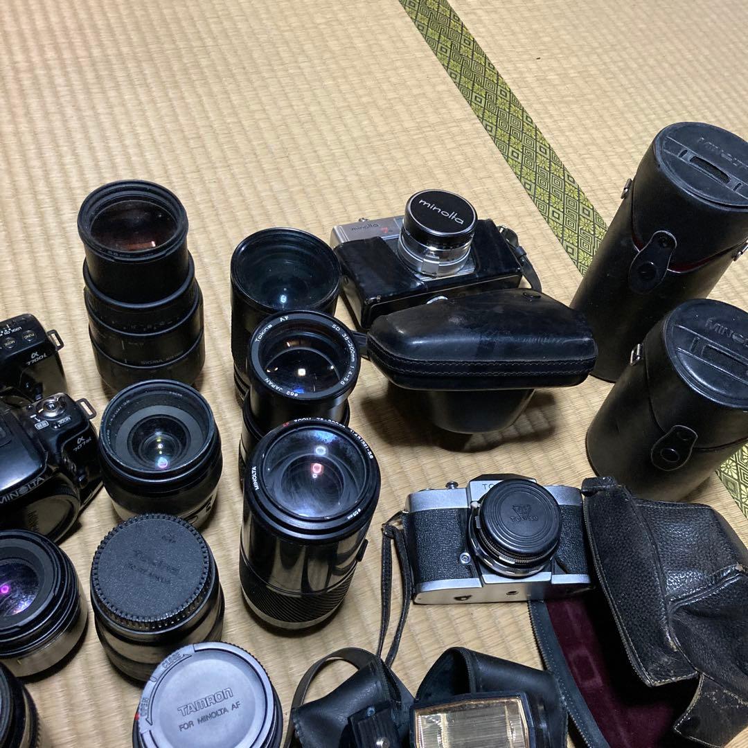 値下げ　フィルムカメラやレンズ　まとめ売り