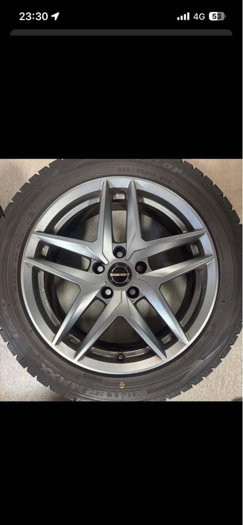 アウディA5 17インチ 225/50r17スタッドレスタイヤ