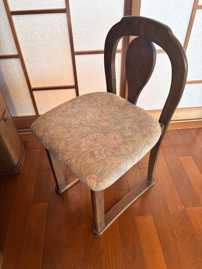 木製クラシックドレッサーチェアセット・鏡台⭐︎昭和レトロ