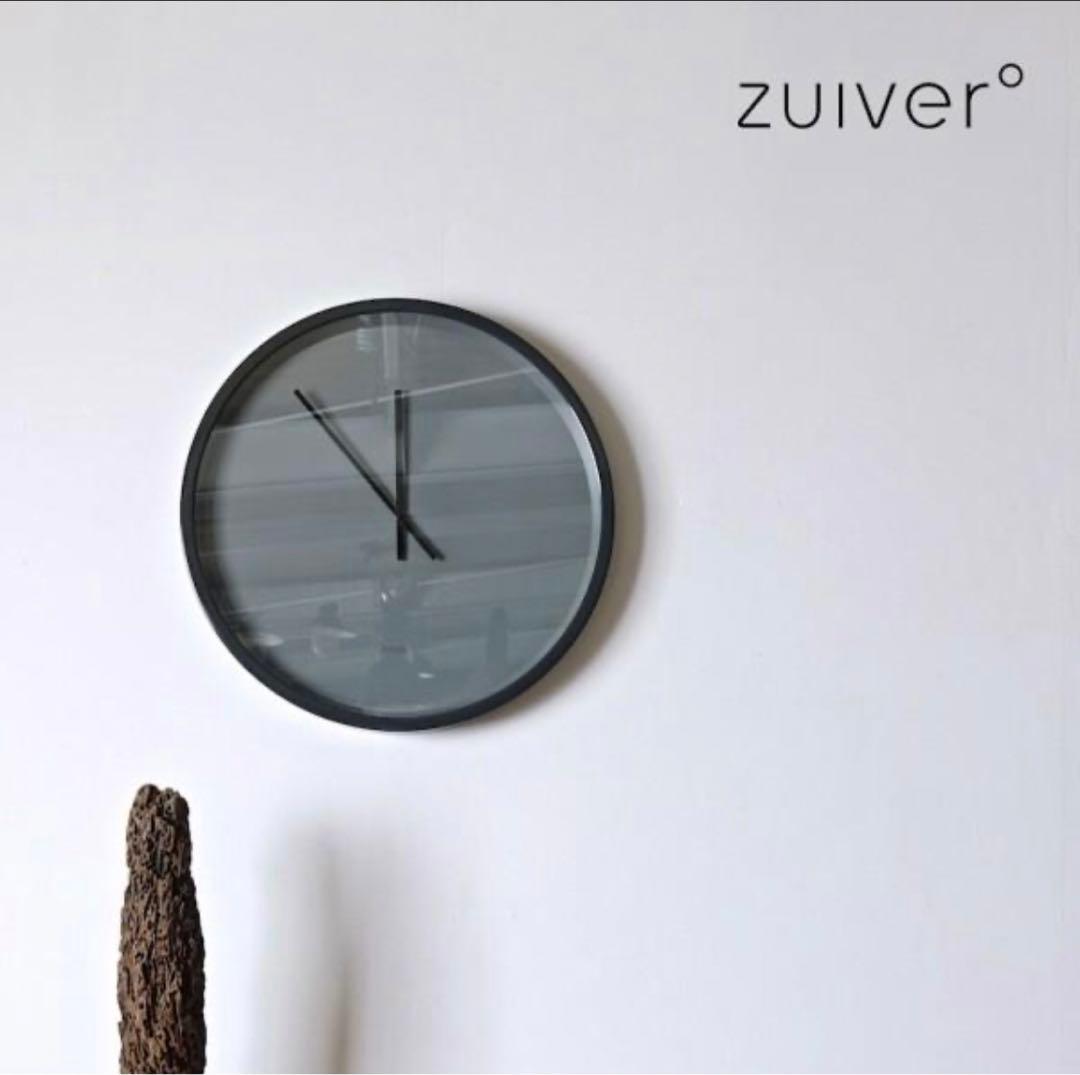 【美品】zuiver ザイファー 壁掛け時計　約60cm × 60cm