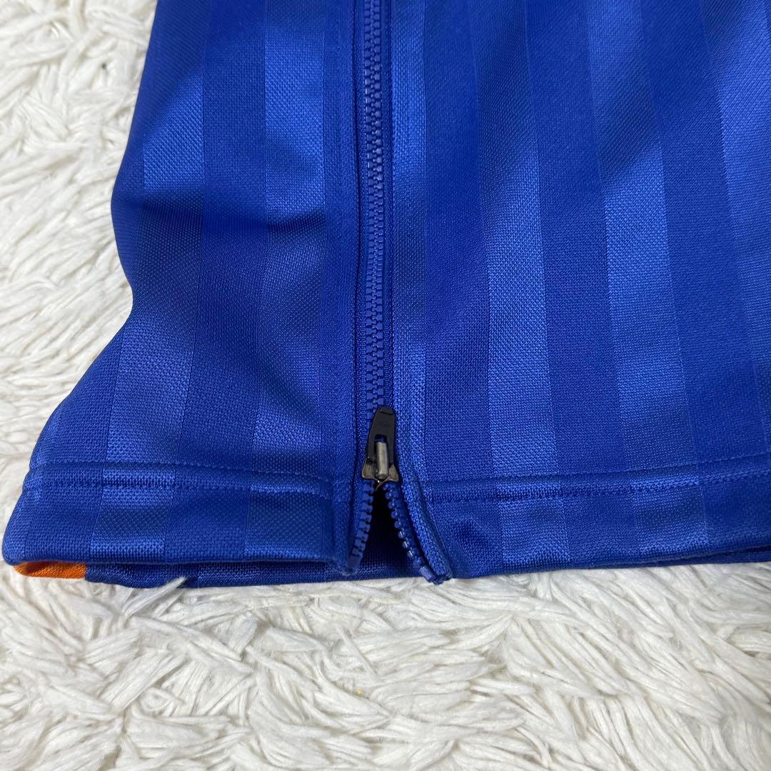 PUMA 日本製 ジャージ セットアップ 90s ブルー×オレンジ O サイズ