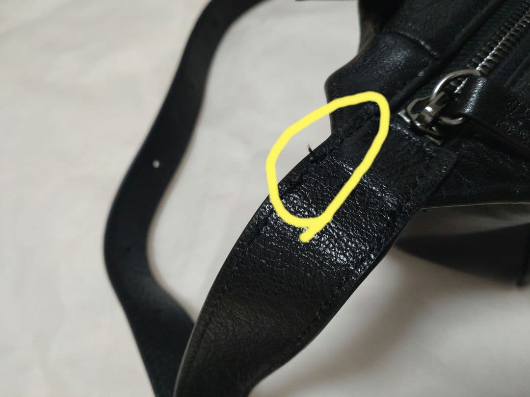 ear PAPILLONNER ボックスミニショルダーバッグ　ブラック