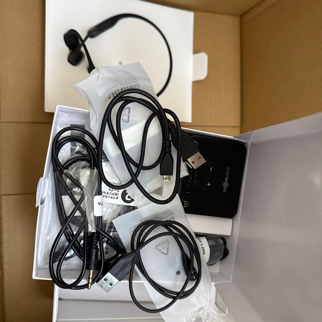 AfterShokz 骨伝導ワイヤレスイヤホンAS801-ABT01 テレビ用