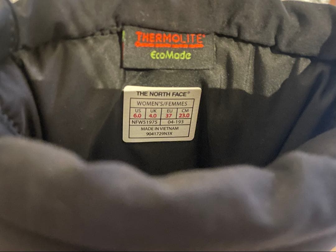 THE NORTH FACEブーツ23㎝ブラック