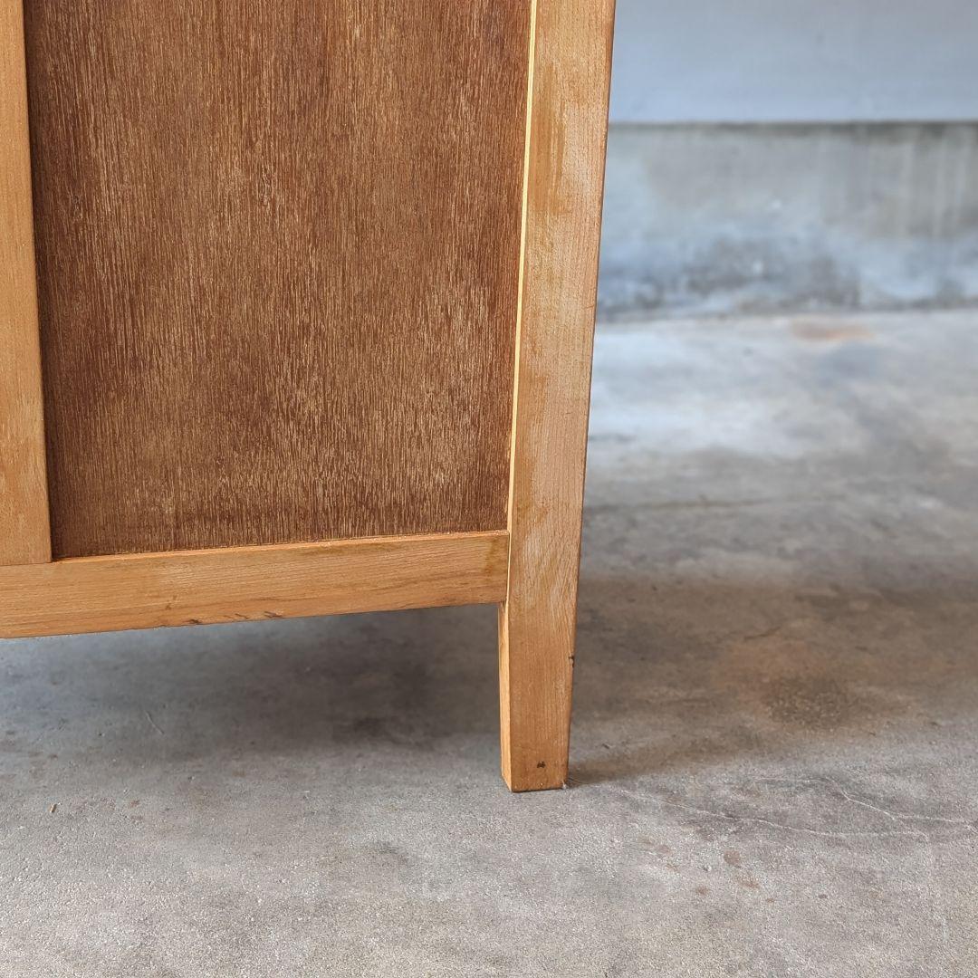 【古家具】昭和中頃〜後期ぐらいに作られた大きめな机　作業台　ワークデスク