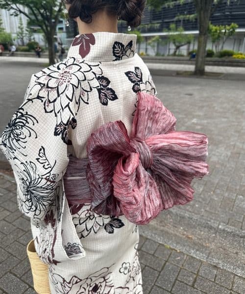 hinari × utatane浴衣セット 牡丹　Size S