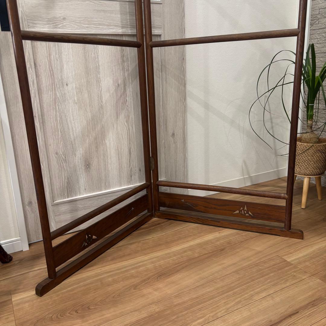 衣紋掛け　木製折りたたみ式 古道具