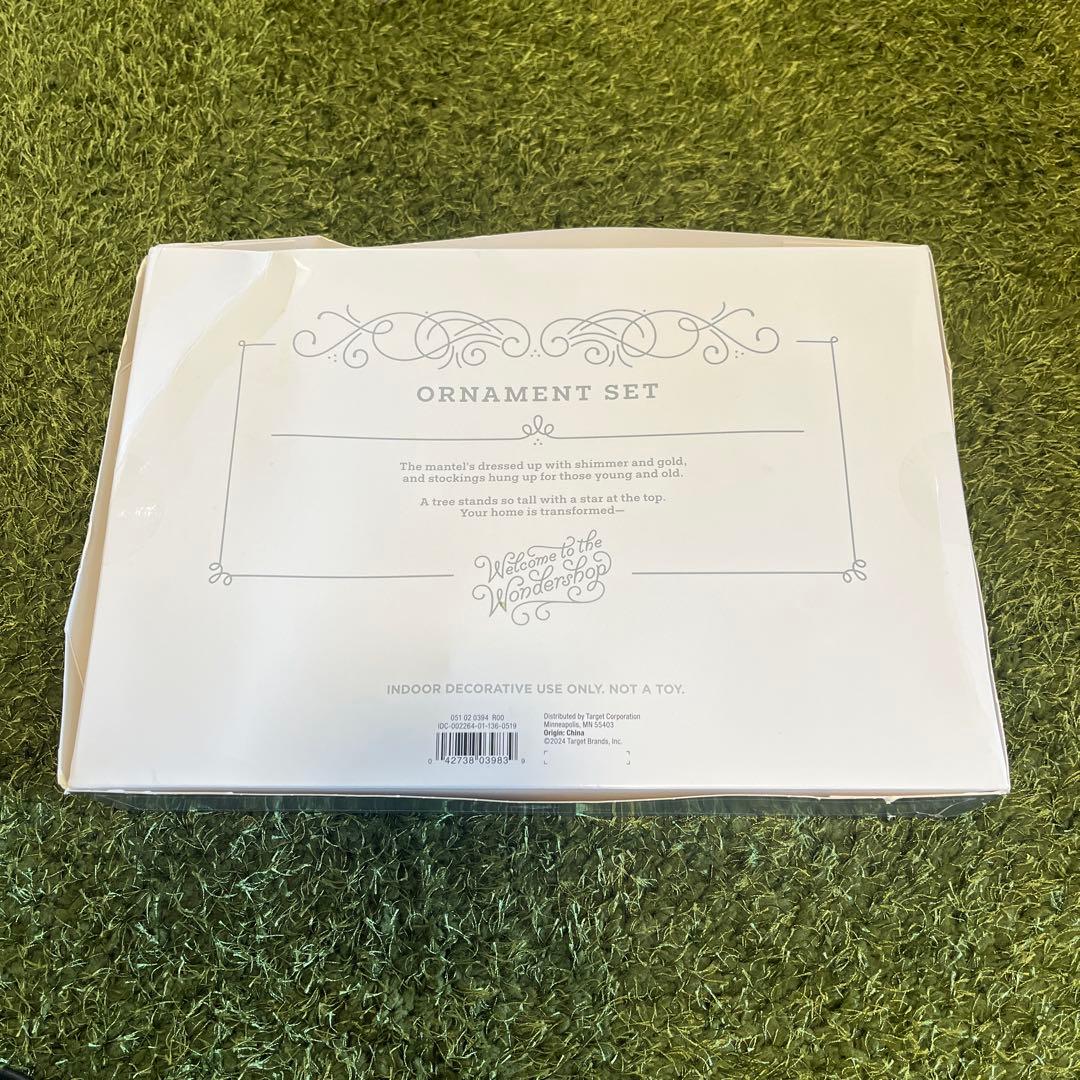 ターゲット　クリスマスツリー　オーナメントセット
