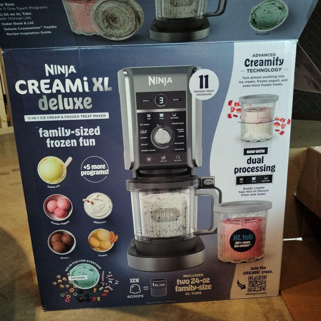 Ninja アイスクリームメーカー　CREAMiDELUXE