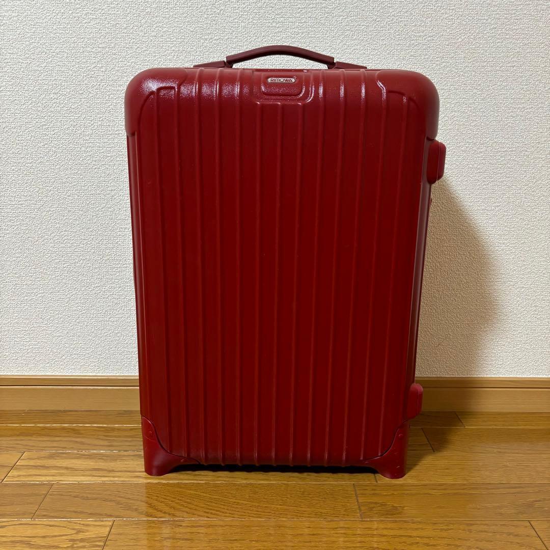 美品★ RIMOWA リモワ　サルサ　キャリーケース　レッド　35L 3R20