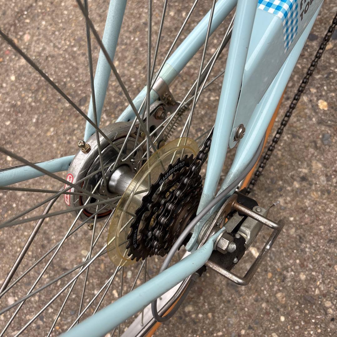 【名古屋市内手渡し限定】自転車 女の子 26インチ【6段変速】手渡し限定