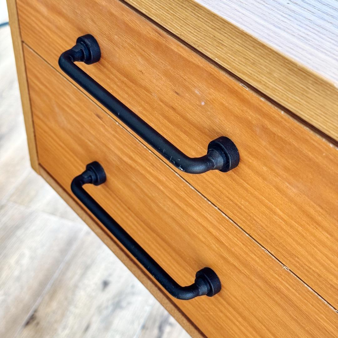 LOWYA PCデスク 引き出し天然木使用ヴィンテージオフィス【販売終了品】