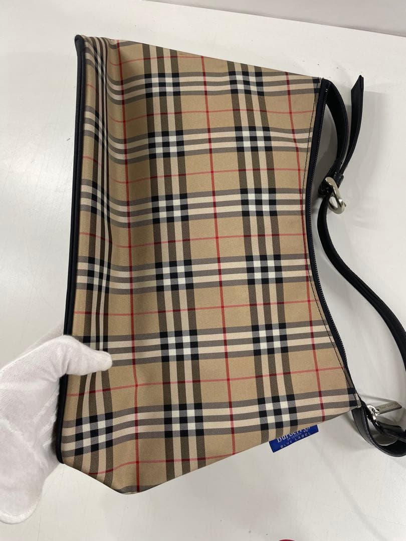 Burberrys チェック柄 ショルダーバッグ 美品