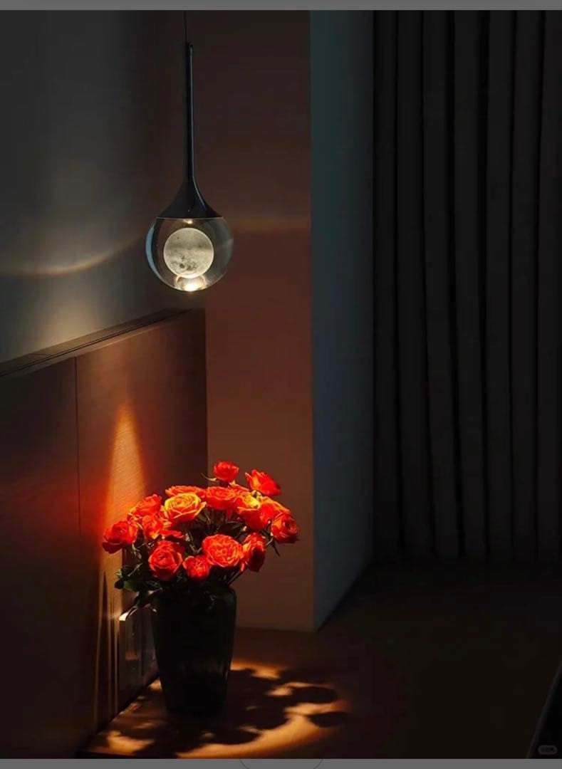 クリアペンダントライト 直径27cm LED