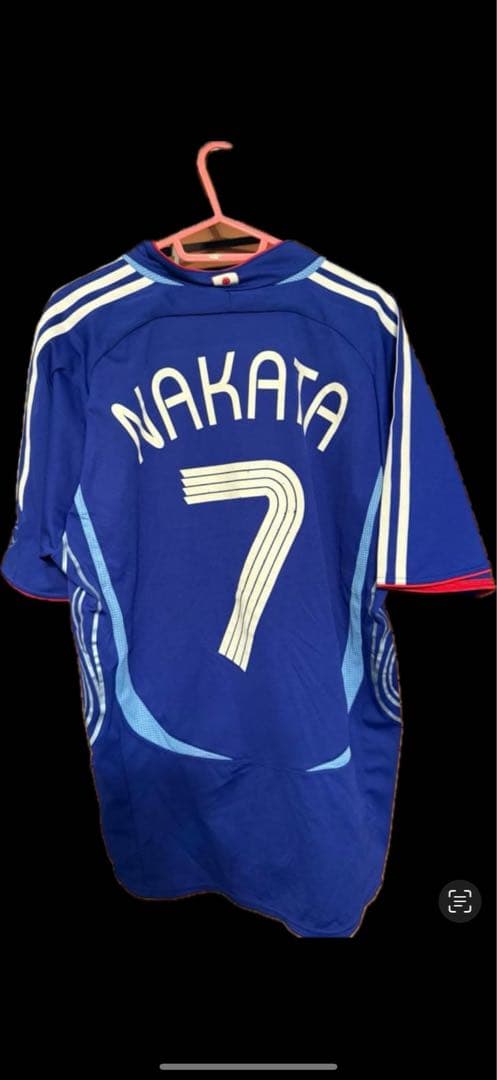 サッカー日本代表 中田英寿 ユニフォーム　激レア