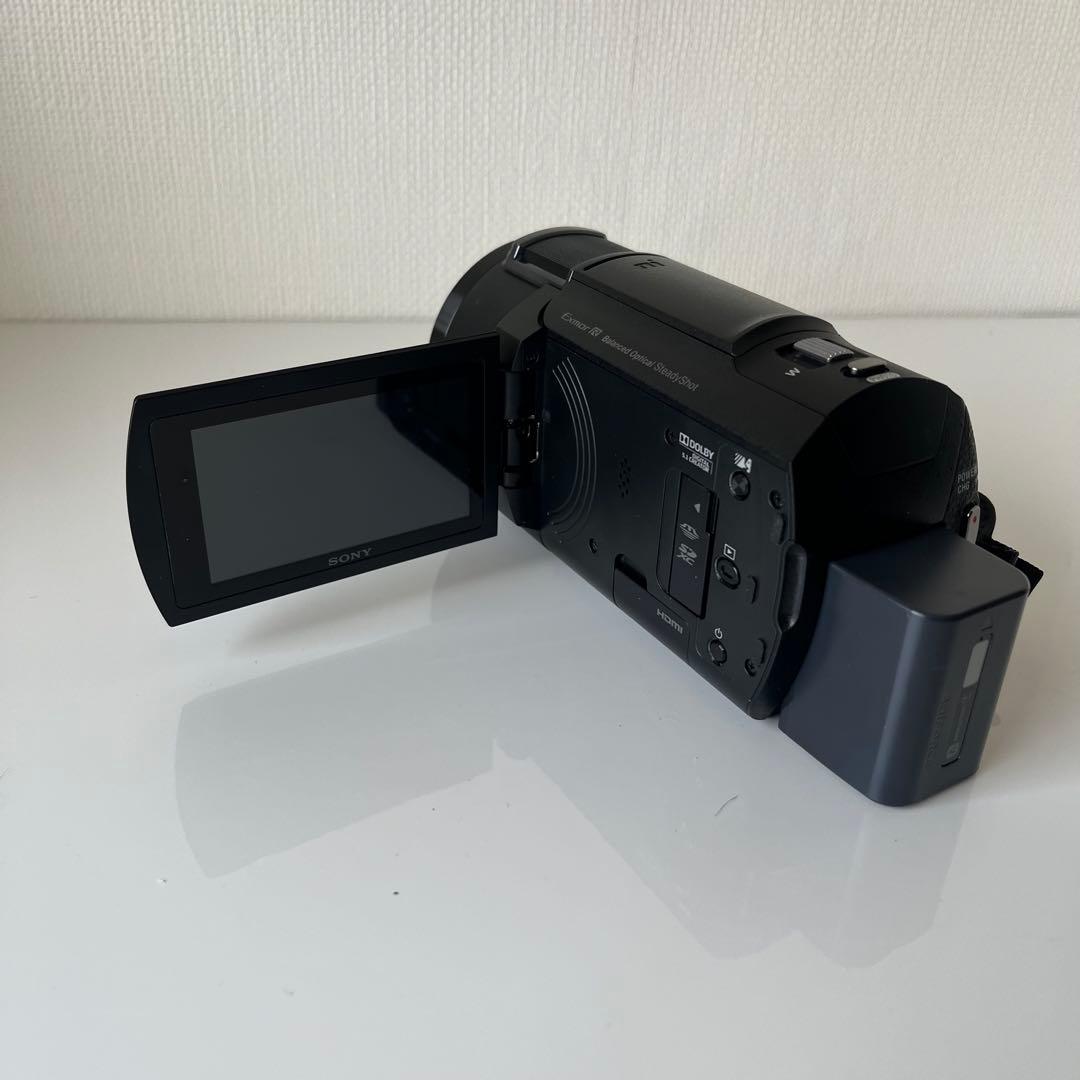 完動品SONY FDR-AX40 4K ビデオカメラ 本体