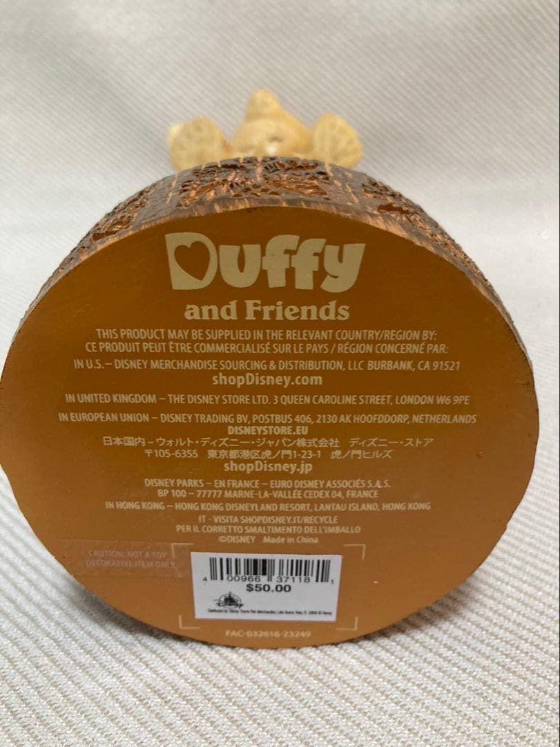 アウラニ ディズニー ハワイ 限定 オル ダッフィー リーナベル 置き物