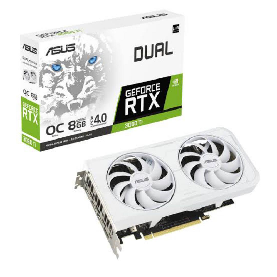 [期間限定‼︎]ASUS DUAL-RTX3060TI-O8GD6X-WHITE