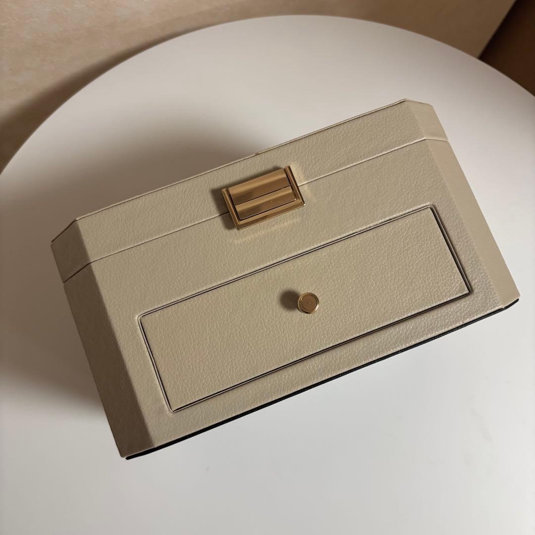 A'pearl エパール ジュエリーボックス カシミアベージュ
