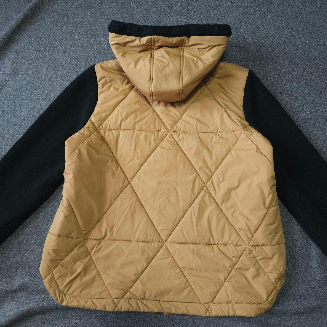 【ランバンスポール】2WAY 人気ラバーロゴ 長袖ゴルフ中綿ブルゾンジャケットL