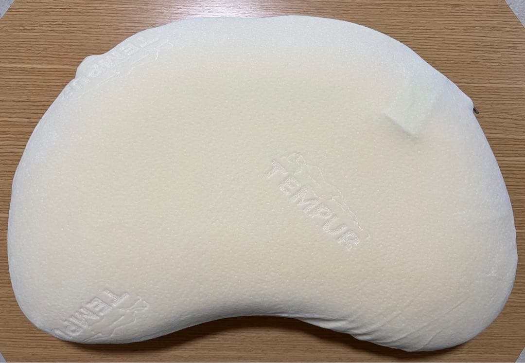 TEMPUR ソナタピロー イエローベロア M 枕（カバー付）